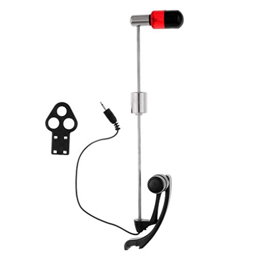 YIJU Indicadores de Alarmes de Mordida de Pesca de Carpa LED Indicador Piscando Cabides de Bobina -