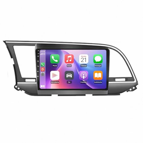 Radio coche 2 DIN para Hyundai Elantra 2017, navegador portátil táctil Car Play