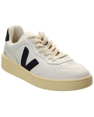 Image of Veja Women's V-90 O.T. Leather Sneakers