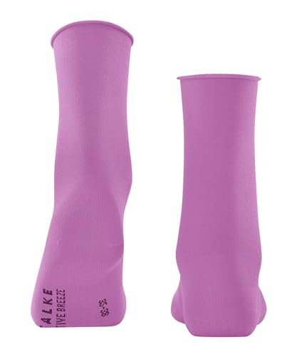 Image of FALKE Women's Active Breeze Socks, Breathable, Cooling Effect, Lyocell, Crew Length, Sweat Wicking, Coolmax Clothing, 1 Pair | refreshing