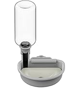 MIRU　Lケージ×2 給水器L×4 Amazon | 犬 水飲み器 ケージ 取付型 猫 ウサギ 自動給水器