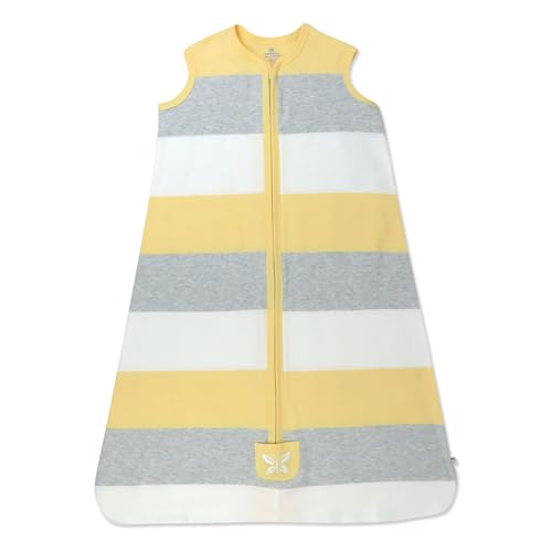 Image of HonestBaby Wearable Blankets Sleeping Bags Swaddle Transition 100% Organic Cotton for Infant Baby Boys, Girls, Unisex