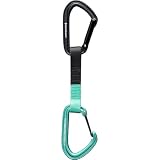 BLACK DIAMOND Hotforge Hybrid Climbing Quickdraw Clean Green (Single) 16cm