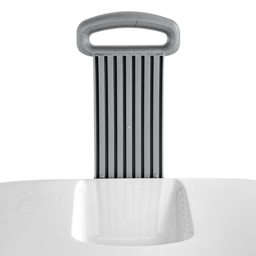 Sterilite Plastic Laundry Hamper With Lid And Wheels - Tall White Portable Rolling Laundry Basket With Wheels And Handle For Dirty Clothes Hamper, Wholesalehome Cloth Included #TOP7