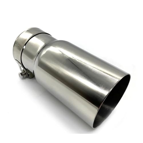 Tubo de escape de acero inoxidable para Mitsubishi con silenciador de punta recta y alta salida
