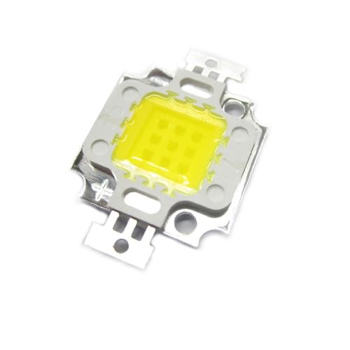 Yajuyi Chip de led, lâmpada com chip de led, iluminação diy, alto brilho, 10w, 45mil, chip para lumi