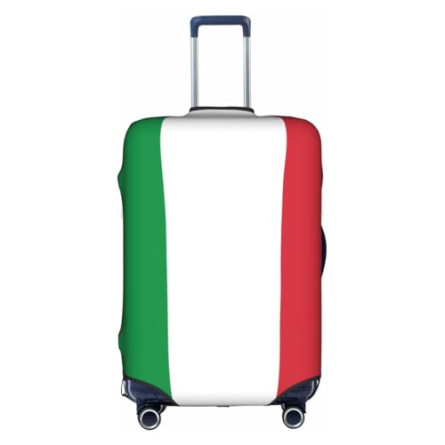 Italian flag Printed luggage cover, double stitching all around, high elastic material, suitable for travel and business trip