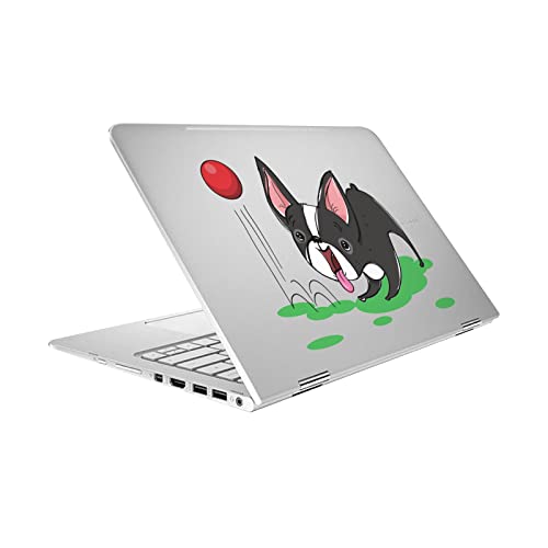 Protection anti-rayure HP Spectre Pro X360 G2 avec le sticker vinyle Boston Terrier