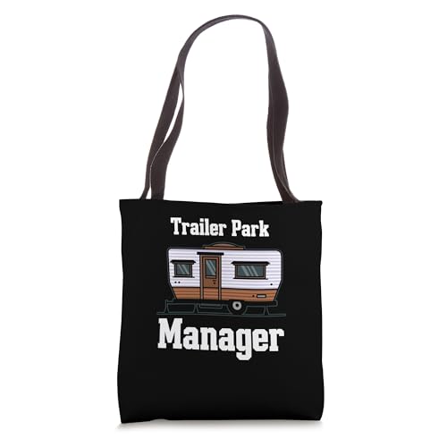 Bolsa Tote Trailer Park Manager Mobile Homes Supervisor miniatura 1