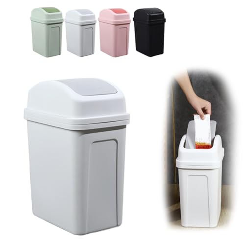 Caneca de Basura para Cocina 4 galones con Tapa Basculante