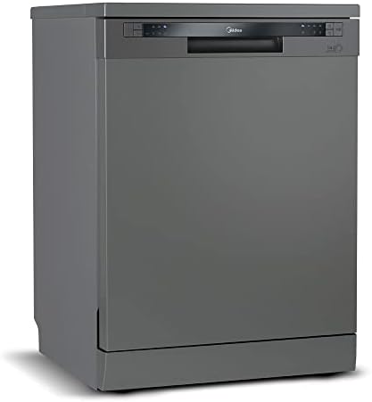 LAVA-LOUCAS MIDEA 14 SERVICOS CINZA 220V