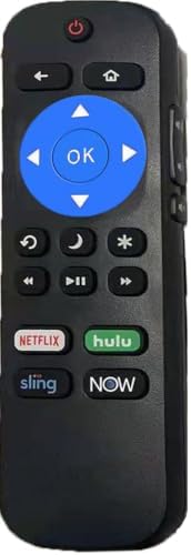 Replacement Remote Control Compatible for Roku TV, Universal Remote Fit for Hisense/Onn/TCL/Sharp/Element/Philips/Hitachi/JVC/RCA/Insignia/Sanyo/LG RokuSeries Smart TVs (Not for RokuStick & Box) image 2