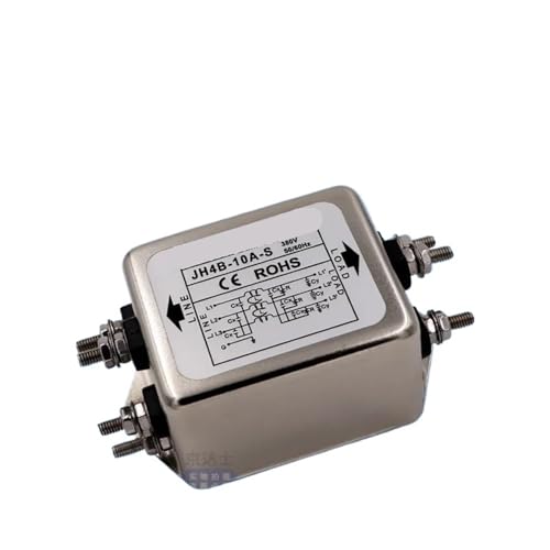 Filtro de potencia trifásico CA 380V JH4B CW4B supresor antiinterferencias