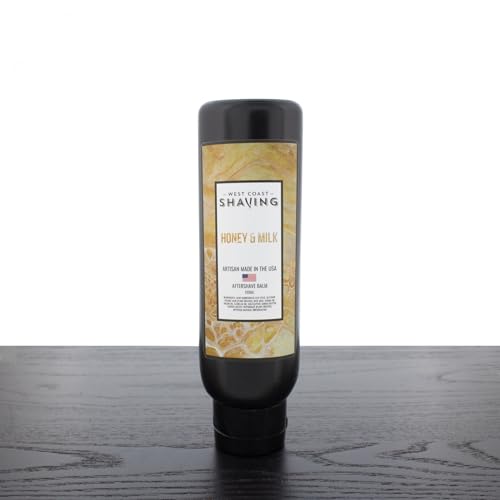 West Coast Shaving Aftershave Balm, Milk & Honey, 100 ml