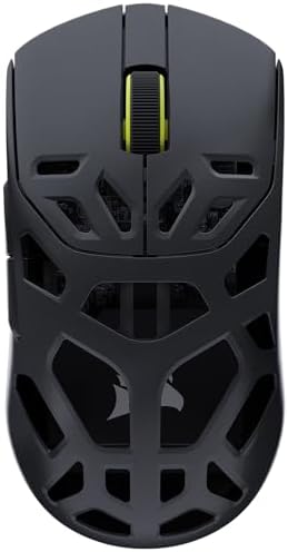 Corsair Sabre v2 PRO Kabellose MG FPS-Gaming-Maus – Schwarz | 33,000 DPI MARKSMAN S-Sensor, 8,000Hz Hyper-Polling, Langlebiges Magnesium, Leichtgewicht, Bis zu 120 Stunden Akkulauf
