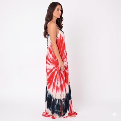 Image of Riviera Sun Spaghetti Strap Dress