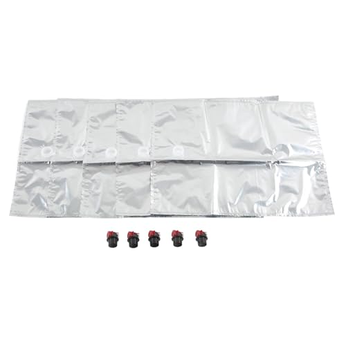Sac vin bag in box 20L haute barrière anti-UV avec robinet hermétique