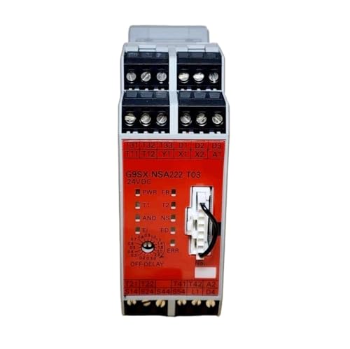 Relais de sécurité G9SX-NSA222-T03 24 V- pour automatisme industriel