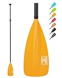 OCEANBROAD SUP Paddle - Adjustable Stand-Up Paddle for Paddleboard Kayak, Adjustable Aluminum Alloy Shaft 68