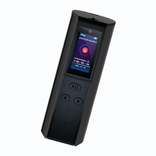Enregistreur vocal 128 Go avec filtre de bruit numérique actif