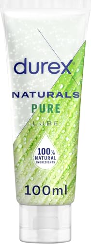 Durex Lube Naturals Pure Intimate Pleasure Water-Based 100 ml (Pack of 1)
