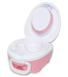 My Carry Potty - Travel Potty, Award-Winning Portable Toddler Toilet Seat for Kids to Take Everywhere (Pink Pastel) - Image 4