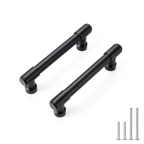 Goldenwarm 10 Pack 3 Inch Black Cabinet Pulls Kitchen Cabinet Handles