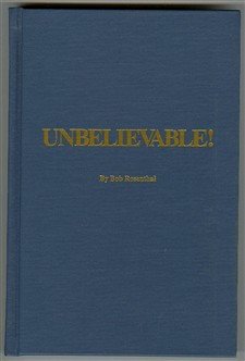 Hardcover Unbelievable! Book