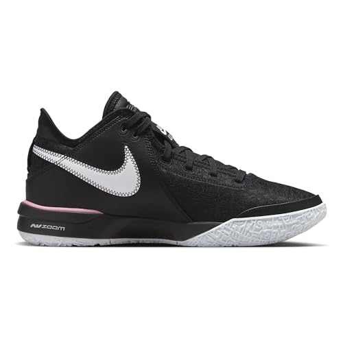 Nike Lebron NXXT Gen Basketball Shoes (DR8784-003,Black/White-MED Soft Pink) Size 12