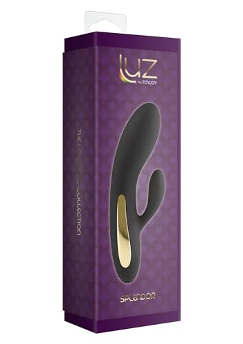 Rabbit-Vibrator Luz Splendor Rabbit in Schwarz