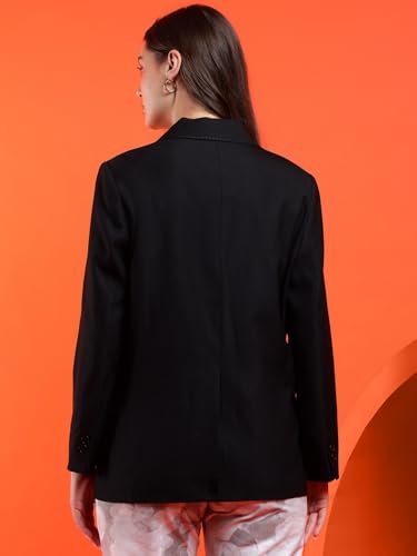 Image of KOTTY Womens Cotton Blend Standard Length Elegant Style Coat - Classic Style with Modern Detailing