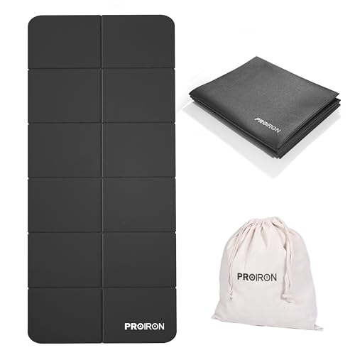 PROIRON PVC Foldable Mat-black（1730 * 610 * 2mm）
