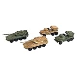 【Maquette de char à monter soi-même】 : Maquette de char 1/144-21 à assembler, système d'emboîtement rapide, roues pivotantes, livrée avec un double châssis pour des présentations dynamiques.