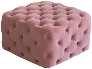 N/A Fabric Sofa Stool Lightweight Shoe Changing Stool Household Creative Sitting Stool Living Room Lazy Bed (Color : A)