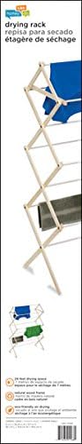 Honey-Can-Do DRY-01168 Indoor Wood Folding Clothes Drying Rack