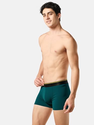 Image of Bummer Printed Micro Modal Trunks Underwear for Men - Ultra Soft & Breathable, 3 Times Softer Than Cotton, Anti-Bacterial, Stretchable for Ultimate Comfort & Style, Pack of 1 (A Shark Tank Product)