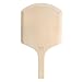New Star Foodservice 50226 Wooden Pizza Peel, 12" x 14" x 22", Wood