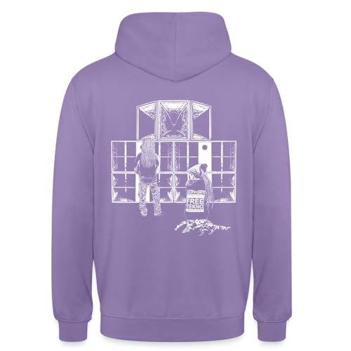 Sweat à capuche Free Tekno 23 Sound System Spreadshirt unisexe
