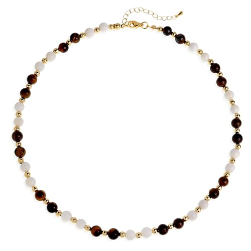 Pulsera de ojo de tigre contra alergias, accesorio de perlas cómodo para bodas