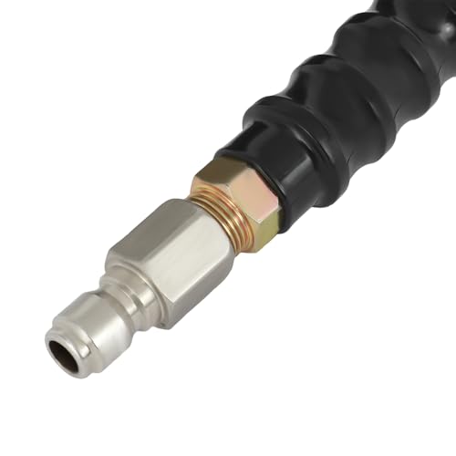 Ineedup 50' Pressure Washer Hose Non-Marking - 4000PSI 50ft Length Gray With Couplers