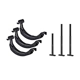 fit_type; universell Thule 889500 ProRide SquareBar Adapter, 30 x 15 x 10 cm schwarz