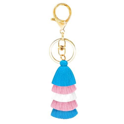 Pride Flag Keychain LGBTQ Accessories Rainbow Keychains for Women LGBT
