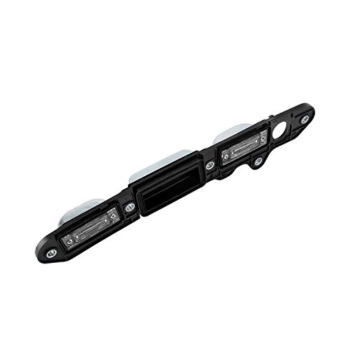 EXLECO Poignée Tailgate Handle Couvercle de Coffre à Bagages ArrièRe de Voiture PoignéE avec Lampe de Plaque D'Immatriculation 1T0827574L