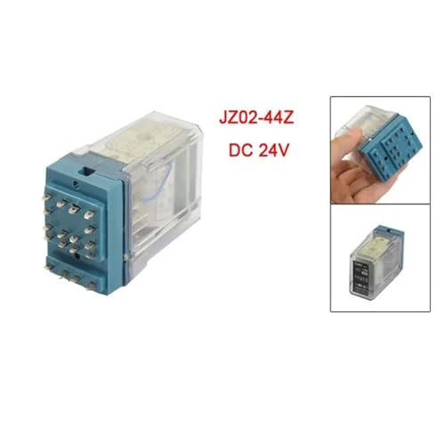 Relais électromécanique JZ02-44Z DC 24V 14 broches pour commande