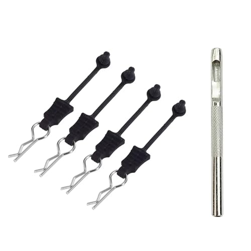 RC�J�[�̕i���� For Wltoys For MJX For HAIBOXING For HBX For SCY 1/12 1/14 1/16 RC�J�[ �����h�~ �t���L�V�u�����o�[���e�[�i�[�t���{�f�B�N���b�v(4PCS)