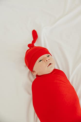 Copper Pearl Large Premium Knit Baby Swaddle Receiving Blanket Apple #TOP1