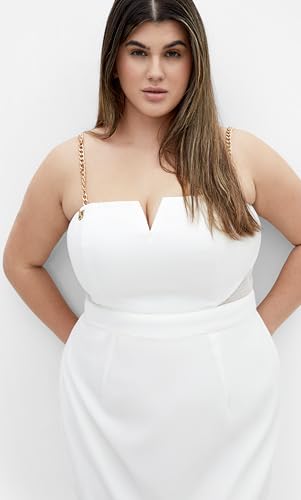 Image of City Chic Women's Plus Size Dress - Ann Chain