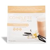 Complete by JuicePlus+ Single Serve French Vanilla Shakes - Plant-Based Nutrition - Whole Food Based Shake Powder with Protein, Fiber & Prebiotics - 30 Servings (2 Pouches, 30 Servings)