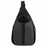 TISHITA Pickleball-Schlägertasche Kompakt, Schlägertasche mit verstellbarem Schultergurt, Leicht, Tischtennistasche, für Tennisplatz, Training, Sportverein, Cf003