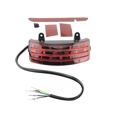 Feu de stop arrière à LED pour moto Touring améliorant la visibilité nocturne
